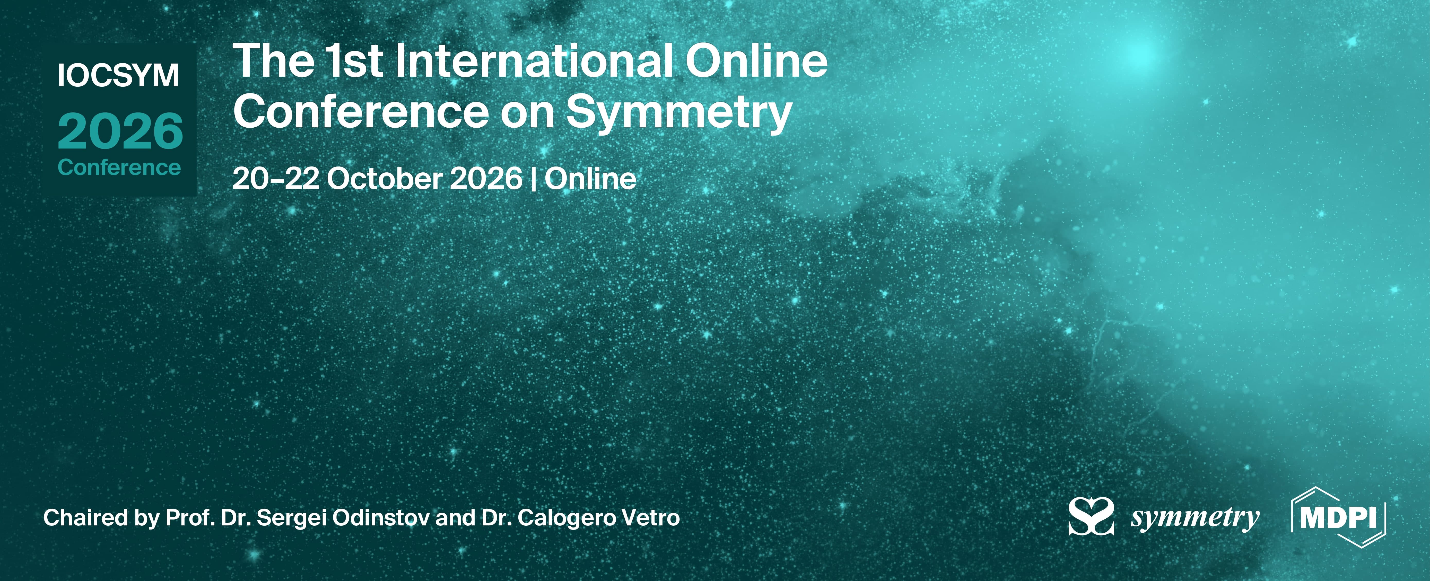 The 1st International Online Conference on Symmetry, Online - 20 - 22 ...