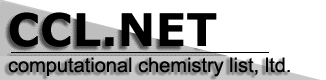 The Computational Chemistry List (CCL)