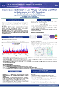 Ground Based Estimation of Low Altitude Turbulence Over Milan for Safer Airship and UAV Operations QIAN ZHAO poster.pdf