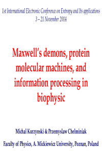 ECEA-1_Maxwells Demons_Presentation_Kurzynski-Chelminiak.pdf