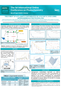 sciforum-162650 Treatment of effluents contaminated by synthetic dyes using heterogeneous photocatalysis.pdf