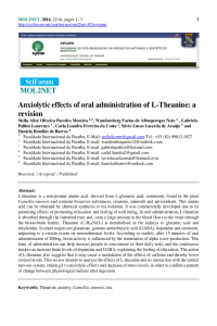 Anxiolytic effects of oral administration of L-Theanine a revision.pdf