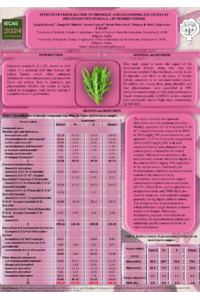 EFFECTS OF FERTILIZATION ON PHENOLIC AND GLUCOSINOLATE LEVELS IN DIPLOTAXIS TENUIFOLIA (L.) DC HYBRID VENERE.pdf
