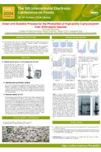 Poster_Green and Scalable Process for the Production of High-purity C-phycocyanin from Arthrospira maxima_Ren'ao Bai et al.pdf