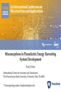 MisconcenptionsPiezoEnergyHarvesting-Kenji Uchino - Micromachines.pdf