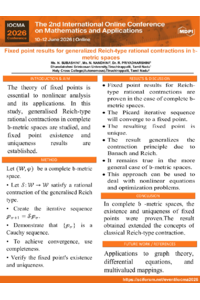 Fixed point results for generalized Reich type rational contractions in b metric spaces.pdf