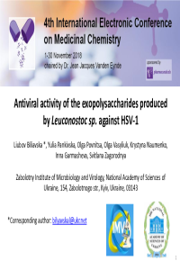 Antiviral activity of the exopolysaccharides produced by Leuconostoc sp. against HSV-1.pdf