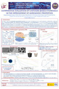 Comparative evaluation of chitosan-based hydrogels in the improvement of agronomic properties.pdf