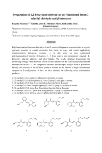 Preparation of 1,2-benzylated derivatives polyfunctioned from O-salycilyl aldehyde and β-ketoesters.pdf