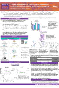 Multifaceted Evaluation of Anticancer, Antibacterial, Antifungal, and Anti-Candida Properties of Novel Cannabinoid Receptor 2 (CB2R) Ligands An Integrated In Vitro and In Silico Analysis (3).pdf