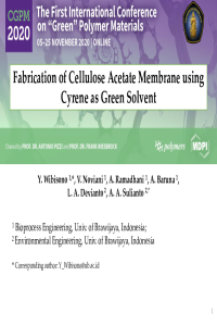 [CGPM] Fabrication of Cellulose Acetate Membrane using Cyrene as Green Solvent (Wibisono et al., 2020).pdf