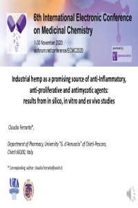 2020-06-03_1.Electronic_Conference_on_Medicinal_Chemistry_PPT_Claudio Ferrante_Hemp.pdf