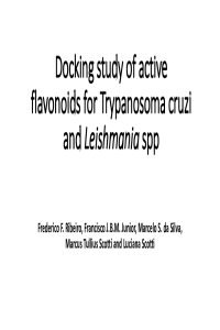 Docking study of active flavonoids for Trypanosoma cruzi.pdf