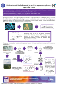 Poster_Diffractic acid isolation and its activity against respiratory syncytial virus_Diveikina.pdf