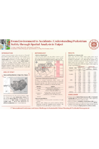 sciforum-149920 Poster From Environment to Accidents Understanding Pedestrian Safety through Spatial Analysis in Taipei.pdf