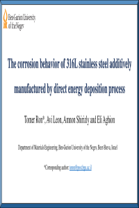 The corrosion behavior of 316L stainless steel additively manufactured by direct energy deposition process.pdf