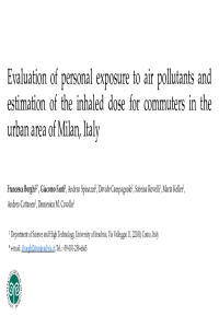 Presentation_Evalaution of personal exposure to air pollutants and estimation of the inhaled doese.pdf