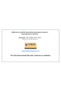 Vijay Kothari_Berberine_E conference on antibiotics.pdf