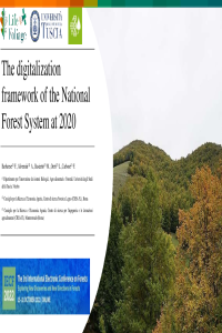 Presentation The digitalization framework of the National Forest System at 2020- Barbarese F.; Carbone F..pdf
