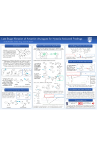JF 2024 Poster- Late-Stage Nitration of Amanitin Analogues for Hypoxia-Activated Prodrugs.pdf