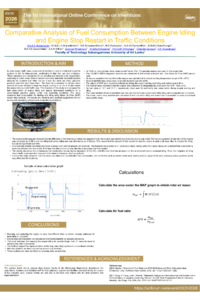 Comparative Analysis of Fuel Consumption Between Engine Idling and Engine Stop-Restart in Traffic Conditions.pdf