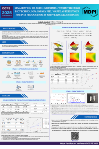 Revaluation of agro-industrial waste through Biotechnology Papaya peel waste as feedstock for PHB production by native Bacillus strains.pdf
