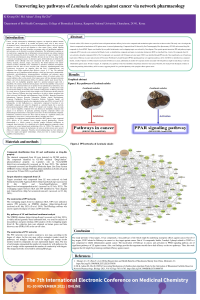 Uncovering key pathways of Lentinula edodes against cancer via network pharmacology.pdf