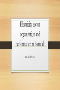 Electricity sector organization and performance in BurundI-Presentation.pdf
