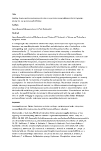 Walking down over the spatiotemporal scales A-GadomskiBeldowski_Entropy2021Oral.pdf