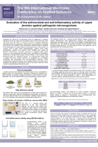 Evaluation of the antimicrobial and anti-inflammatory activity of Lippia javanica against pathogenic microorganisms EM.pdf