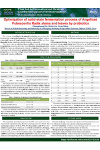 Optimization of solid-state fermentation process of Angelicae Pubescentis Radix stems and leaves by probiotics.pdf