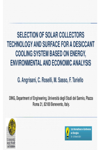 ece-1_Selection of Solar Collectors Technology Presentation_Angrisani et al.pdf