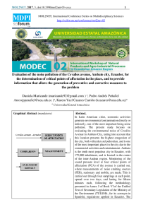 Evaluation of the noise pollution of the Cevallos avenue.pdf