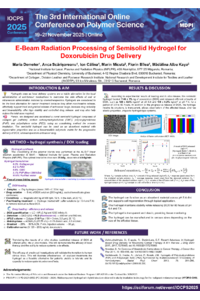Poster_E-Beam Radiation Processing of Semisolid Hydrogel for Doxorubicin Drug Delivery.pdf