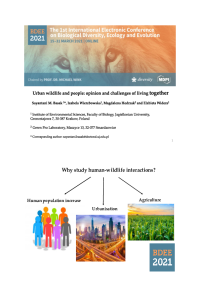 sciforum-042836 Poster-Urban wildlife and people opinion and challenges of living together.pdf