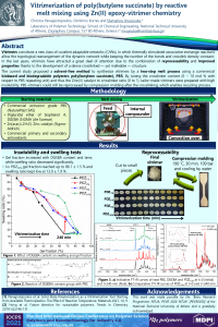 Vitrimerization of poly(butylene succinate) by reactive melt mixing using Zn(II) epoxy-vitrimer chemistry.pdf