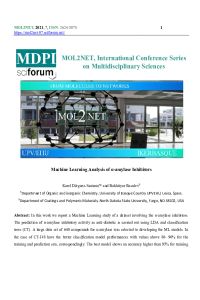 MOL2NET-NIXMSM 2021 ML alfa-amylase inhibitors.pdf