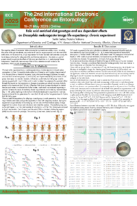 Folic acid enriched diet genotype and sex dependent effects on Drosophila melanogaster imago life expectancy chronic experiment.pdf