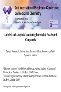 Antiviral and Apoptosis Modulating Potential of Fluorinated Compounds_Krystyna Naumenko.pdf
