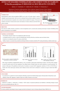 Effect of sub-zero temperatures and cement type on viability of Bacillus pseudofirmus in biological self-healing concrete .pdf