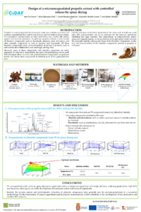 Poster_Design of a microencapsulated propolis extract with controlled release by spray drying.pdf