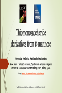 ECSOC 24 th-Thiomonosaccharide derivatives from D-mannose.pdf