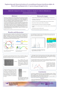 Engineering and characterization of a recombinant human interferon alpha-2b fused with apolipoprotein A-I possessing prolonged action.pdf