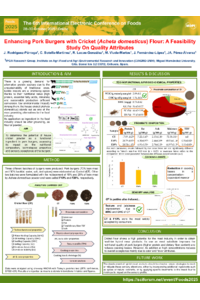 poster_Enhancing Pork Burgers with Cricket (Acheta domesticus) Flour A Feasibility Study on Quality Attributes.pdf
