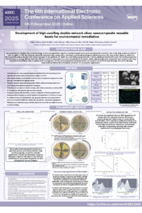 Development of high-swelling double-network sliver nanocomposite reusable beads for environmental remediation  .pdf