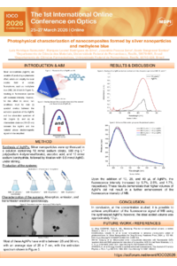 Photophysical characterization of nanocomposites formed by silver nanoparticles and methylene blue.pptx.pdf