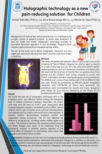Holographic technology as a new pain-reducing solution  for Children SCIFORUM poster 23.pdf