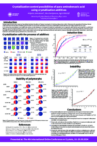 Crystallization control possibilities of para-aminobenzoic acid using crystallization additives by Artjoms Jermakovs Aina Semjonova and Agris Berzin.pdf