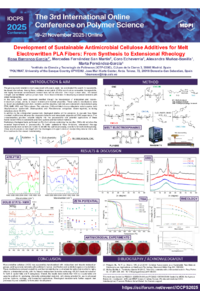 sciforum-139065 Development of Sustainable Antimicrobial Cellulose Additives for Melt Electrowritten PLA Fibers- From Synthesis to Extensional Rheology Rosa Barranco Garcia.pdf