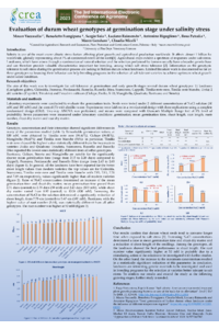 Poster Evaluation of durum wheat genotypes at germination stage under salinity stress .pdf
